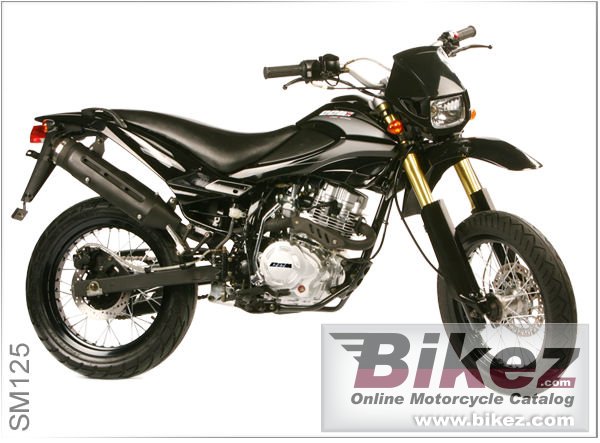 Big CCM sm125 picture and wallpaper from Bikez.com